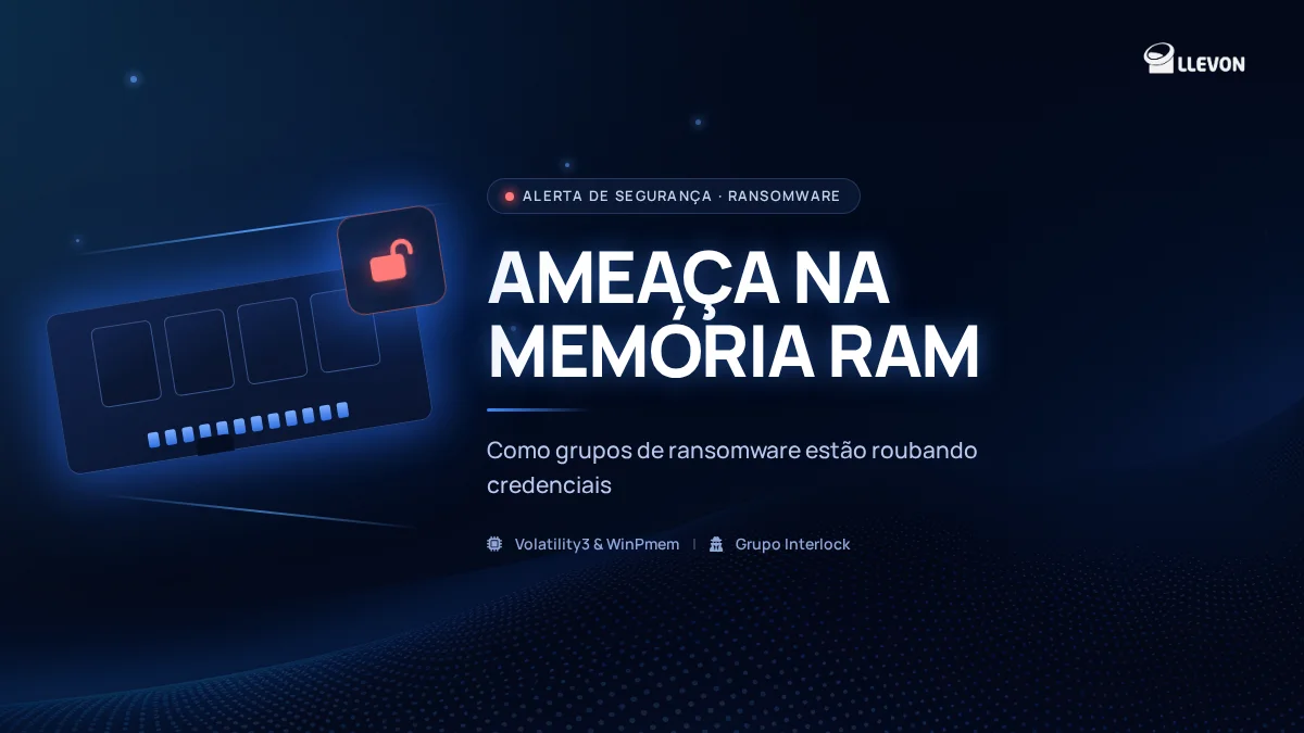 Ameaça na Memória RAM: Como Grupos de Ransomware Estão Roubando Credenciais e Como Proteger Sua Empresa